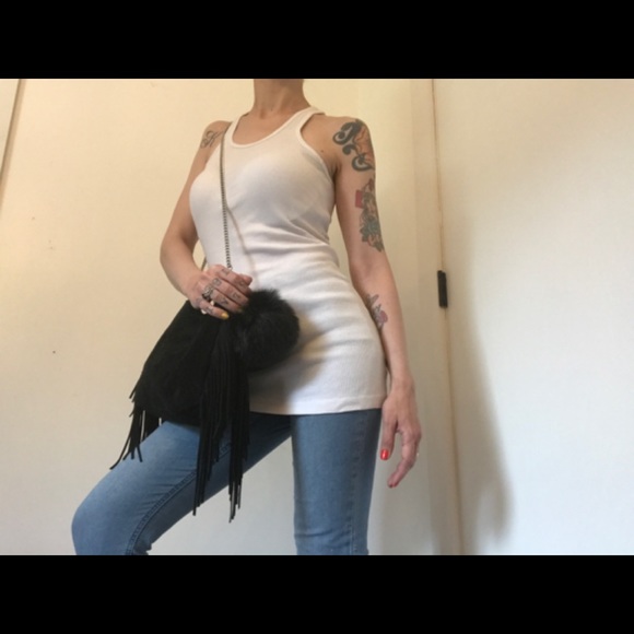 VENUS Racerback Ribbed Tank-top Dress/Shirt Y2K - Picture 4 of 14